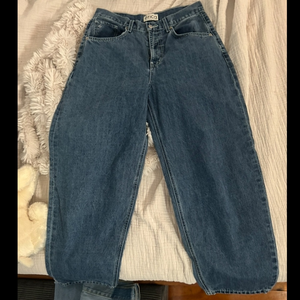 Etika Jeans Iris Relaxed Barrel Fistral 29 High Rise Anthropologie